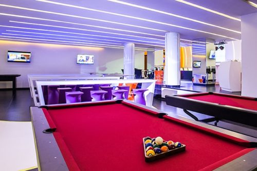 Temptation Cancun Resort | Score Sports Bar Pool Table